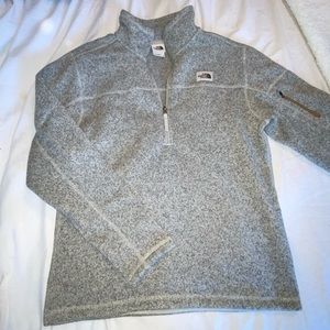 north face quarter zip pullover